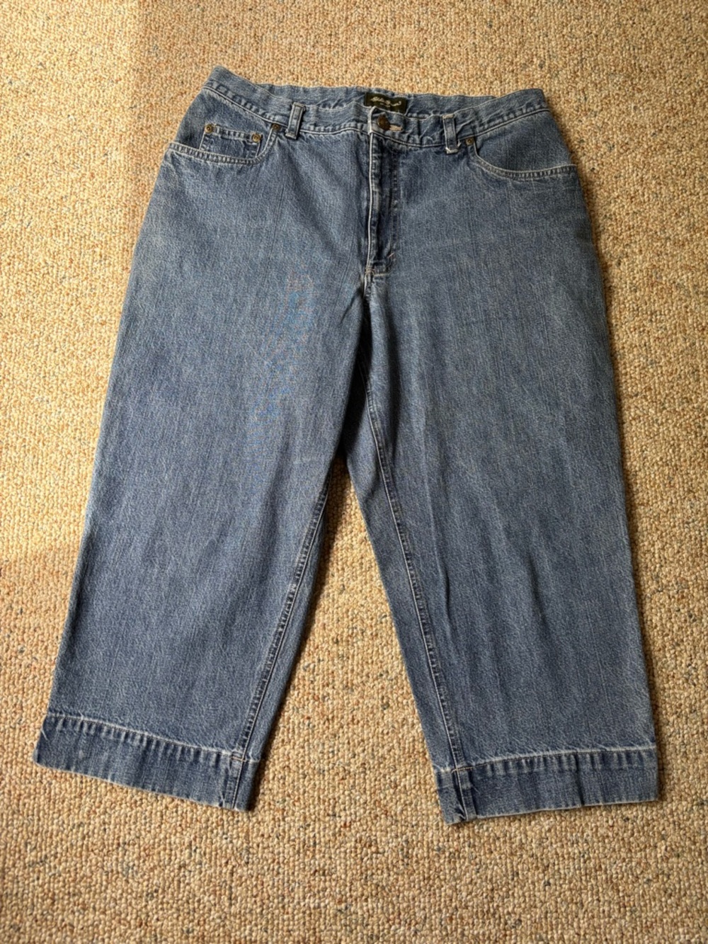 Eddie Bauer Light Blue Denim Jeans Size 14 Petite